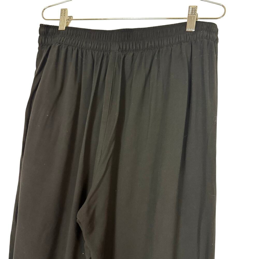 Old Navy Playa Wide Leg Comfort Waistband Black Pants Size L - Picture 5 of 10